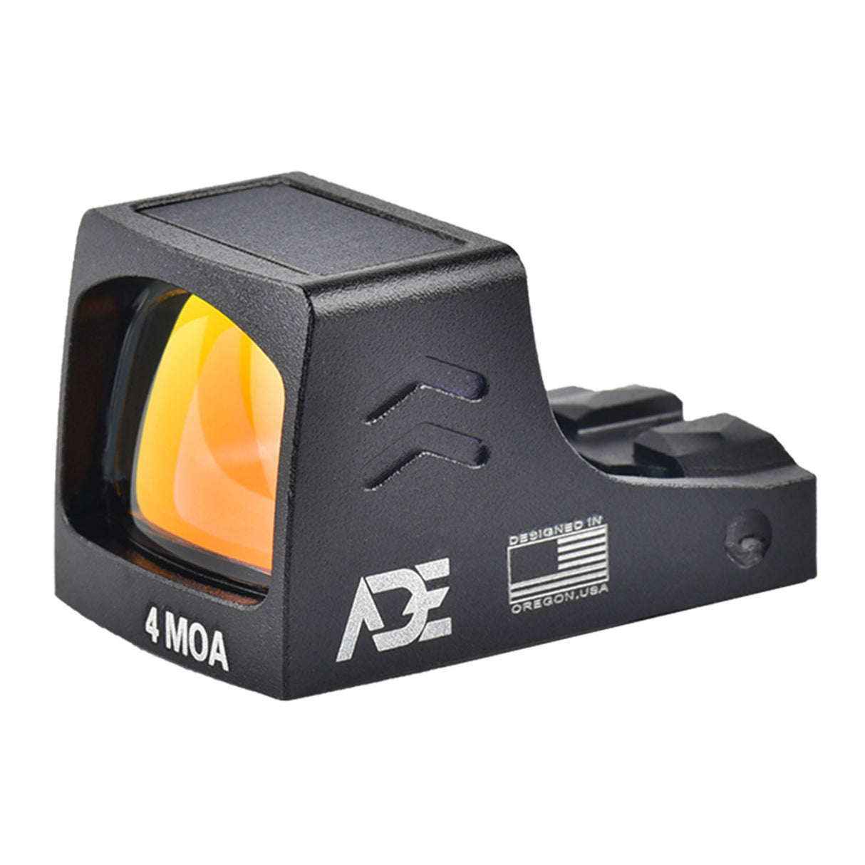 Ade Advanced Optics RD3-030/APOLLO-PRO Sensor Activated, Solar Powered 4 MOA Red Dot Sight, Black