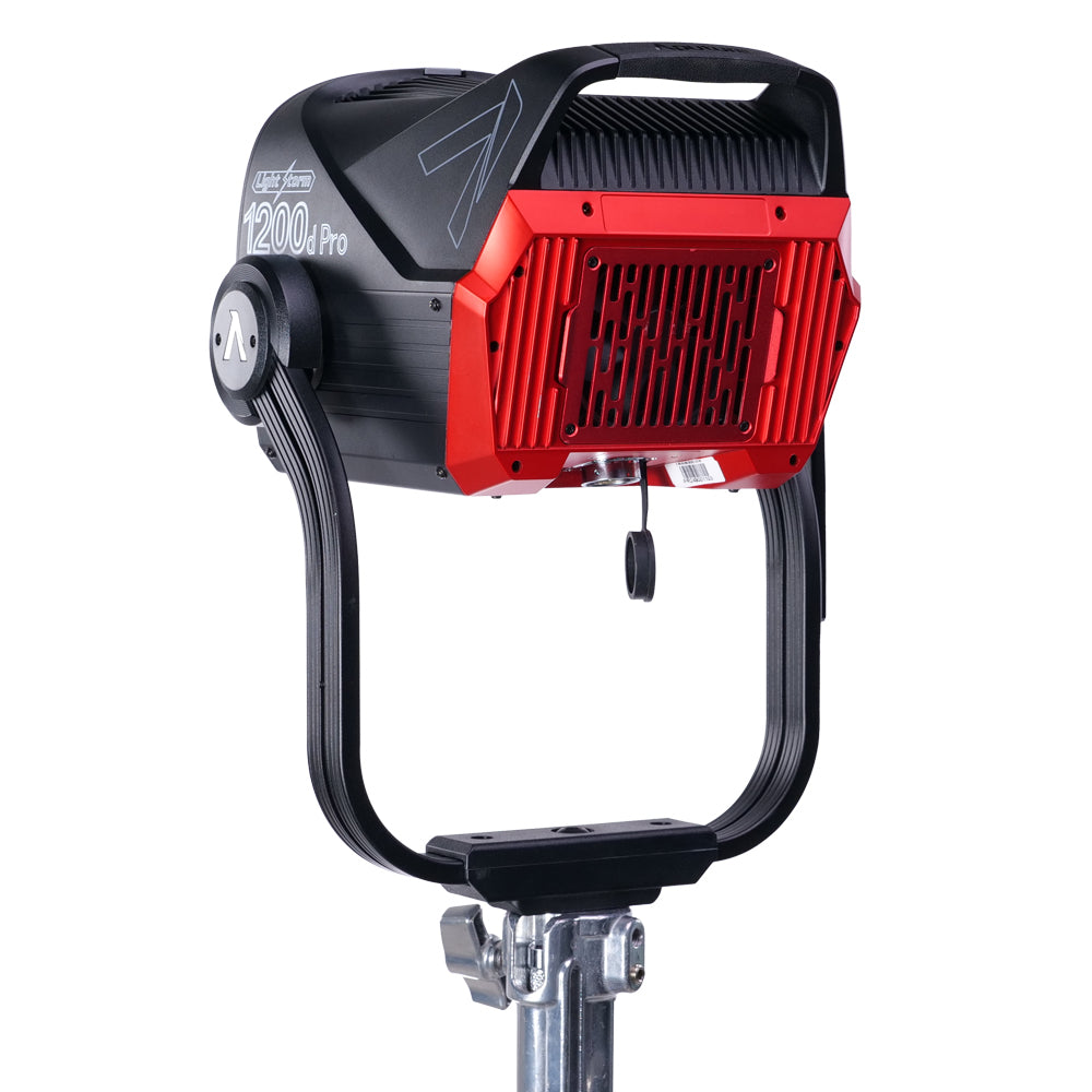 Aputure LS 1200d Pro LED Light Kit Full Studio Bundle with C-Stand, F10 Fresnel, Light Dome Mini III