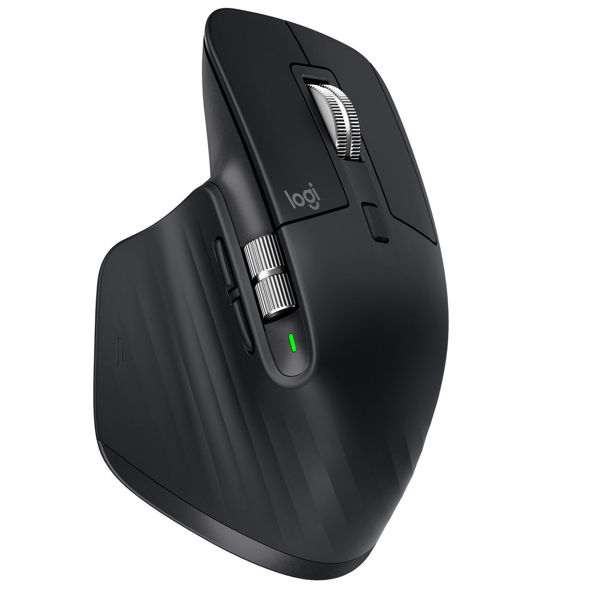 Logitech MX Master 3S Ergonomic Wireless Mouse (Black) - Multi-Device Connectivity Bundle