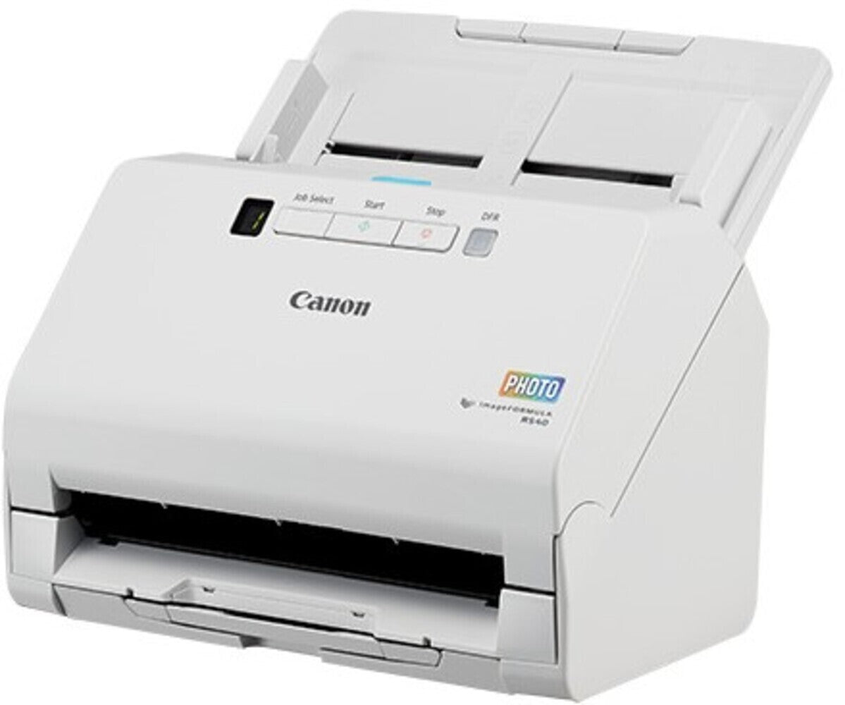 Canon ImageFORMULA RS40 Automatic Feeder 1200 Dpi Double-Feed Detection Photo and Document Scanner
