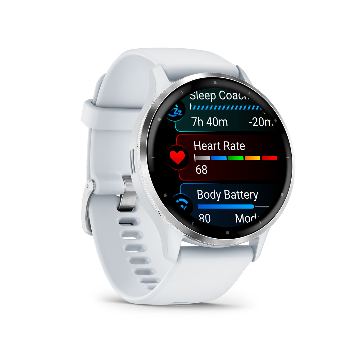 Garmin Venu 3 Smartwatch (Silver/Whitestone)