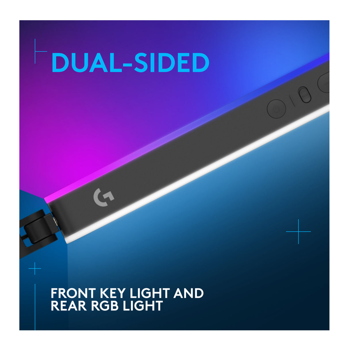 Logitech G Litra Beam LX Dual-Sided Streaming Light with TrueSoft Technology