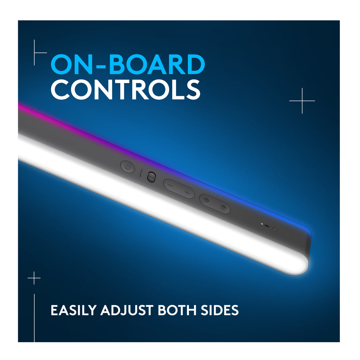 Logitech G Litra Beam LX Dual-Sided Streaming Light with TrueSoft Technology (Open Box)