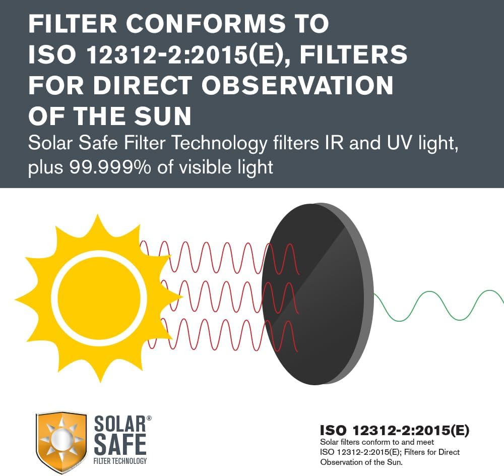 Celestron EclipSmart 10x25 Solar Binoculars