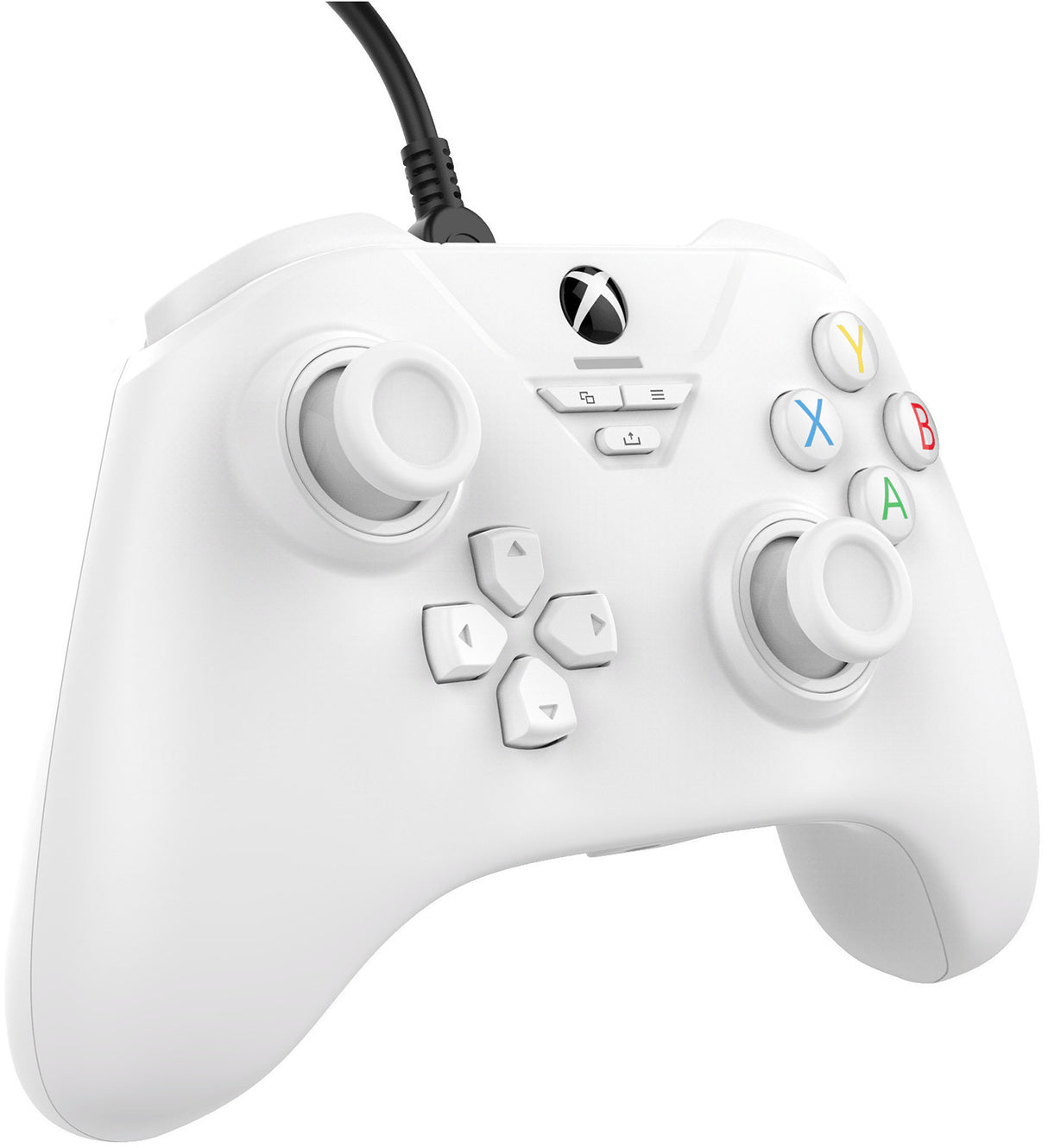 Snakebyte Officially Licensed Gamepad Base X Controller for Xbox Series X and PC (White)