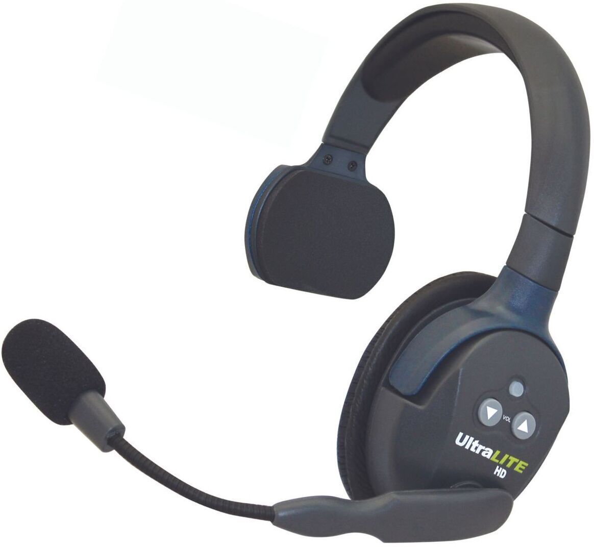Eartec UltraLITE Single Self-Contained, Hands-Free, and Wireless Headset with All In One Design