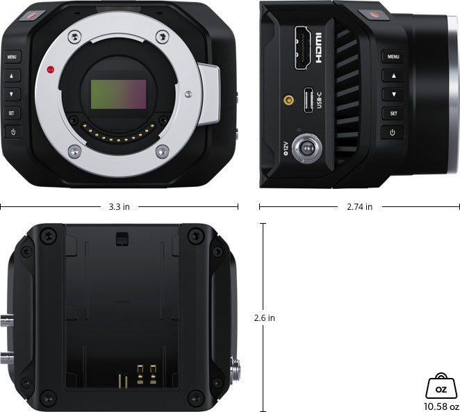 Blackmagic Design Micro Studio Camera 4K G2