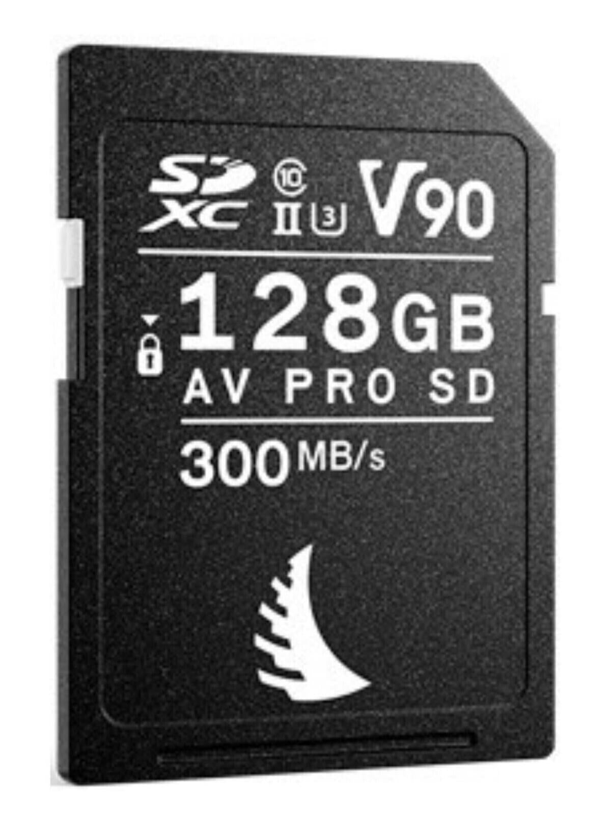 Angelbird AV PRO SD MK2 128 GB V90 Memory Card for 4K Plus Recording and Burst Photography