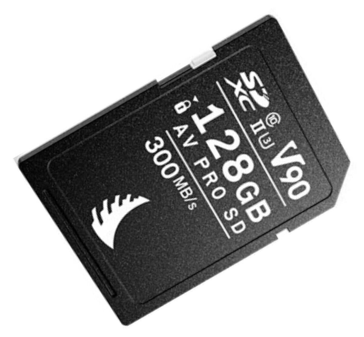 Angelbird AV PRO SD MK2 128 GB V90 Memory Card for 4K Plus Recording and Burst Photography