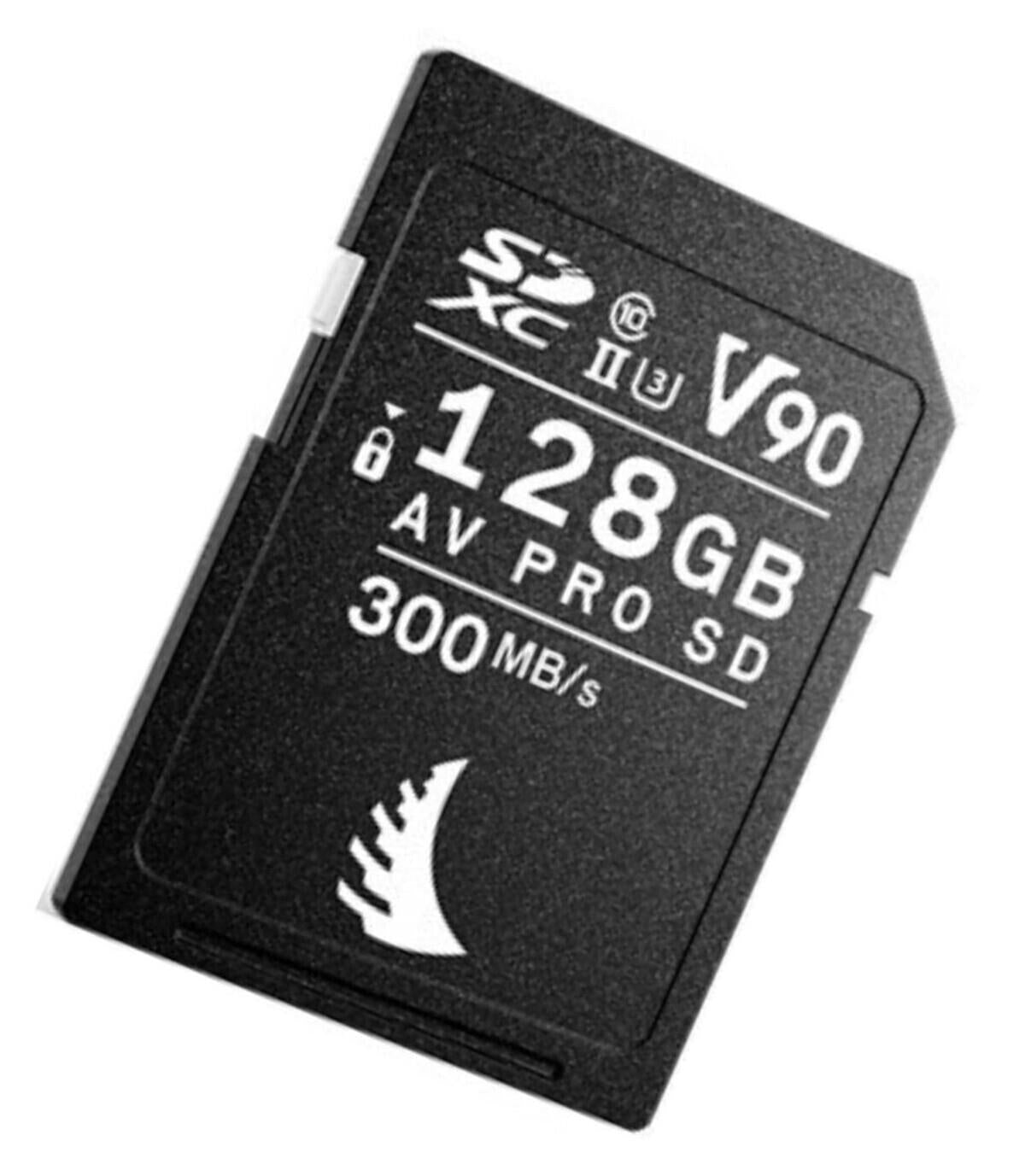 Angelbird AV PRO SD MK2 128 GB V90 Memory Card for 4K Plus Recording and Burst Photography