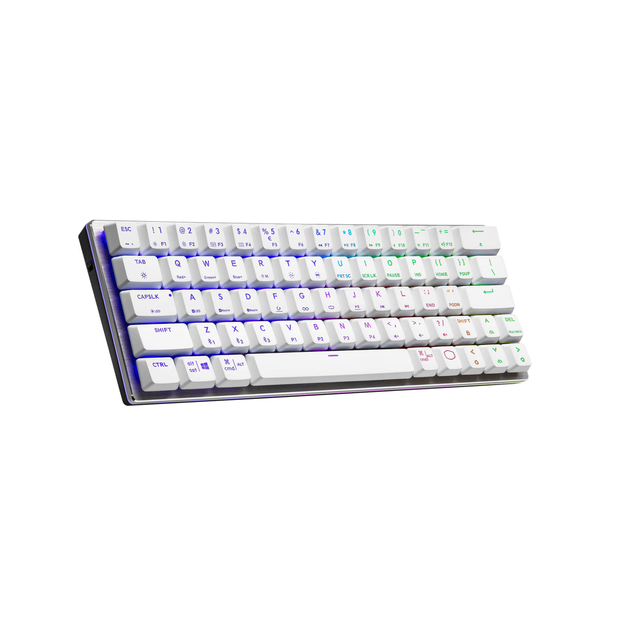 Cooler Master SK622 Wireless Bluetooth Mechanical RGB Gaming Keyboard (Silver White)