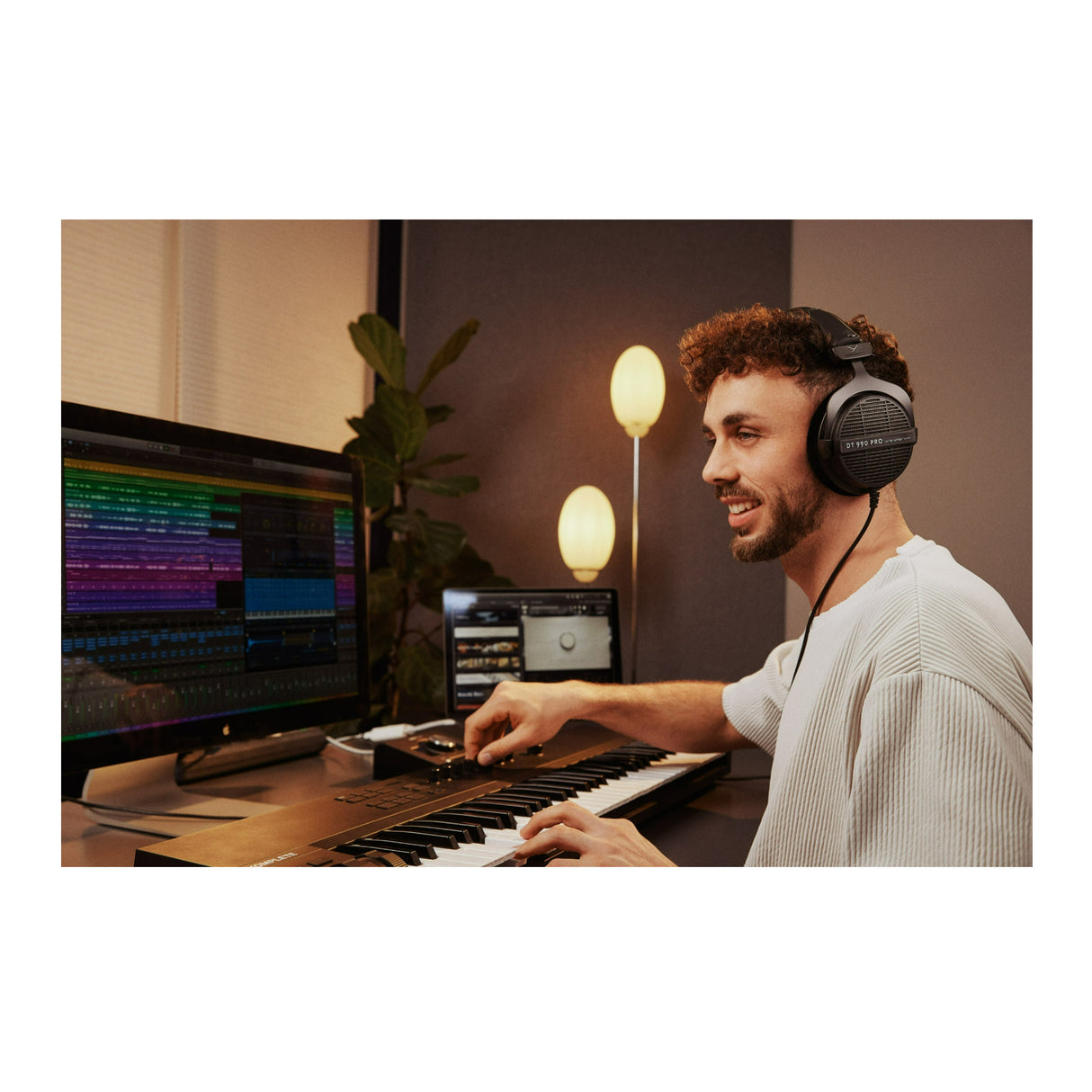 Beyerdynamic DT 990 PRO Studio Headphones (Ninja Black, Limited Edition)