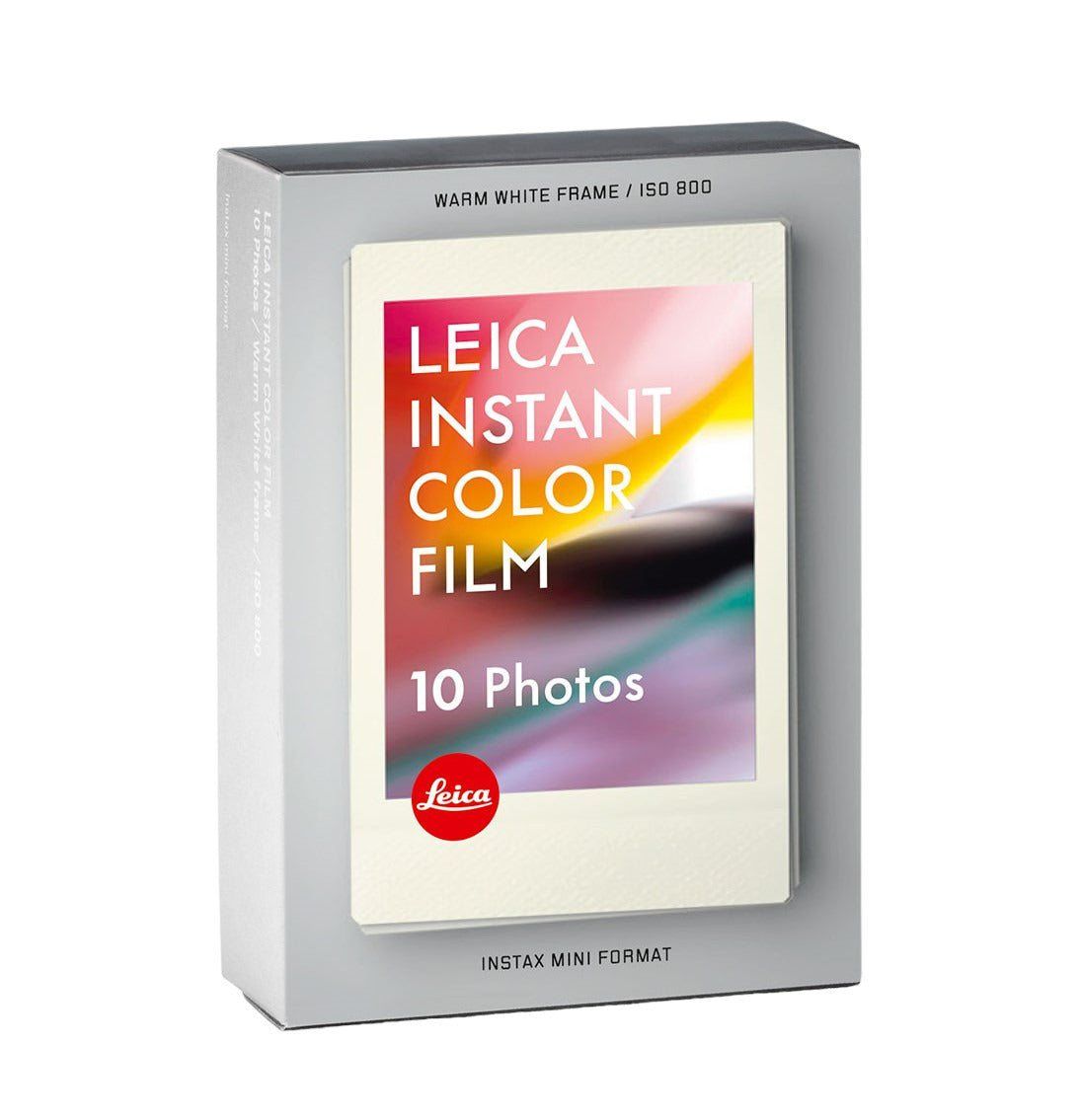 Leica Instant Color Film Single Pack 10 Exposures (Warm White Frame)