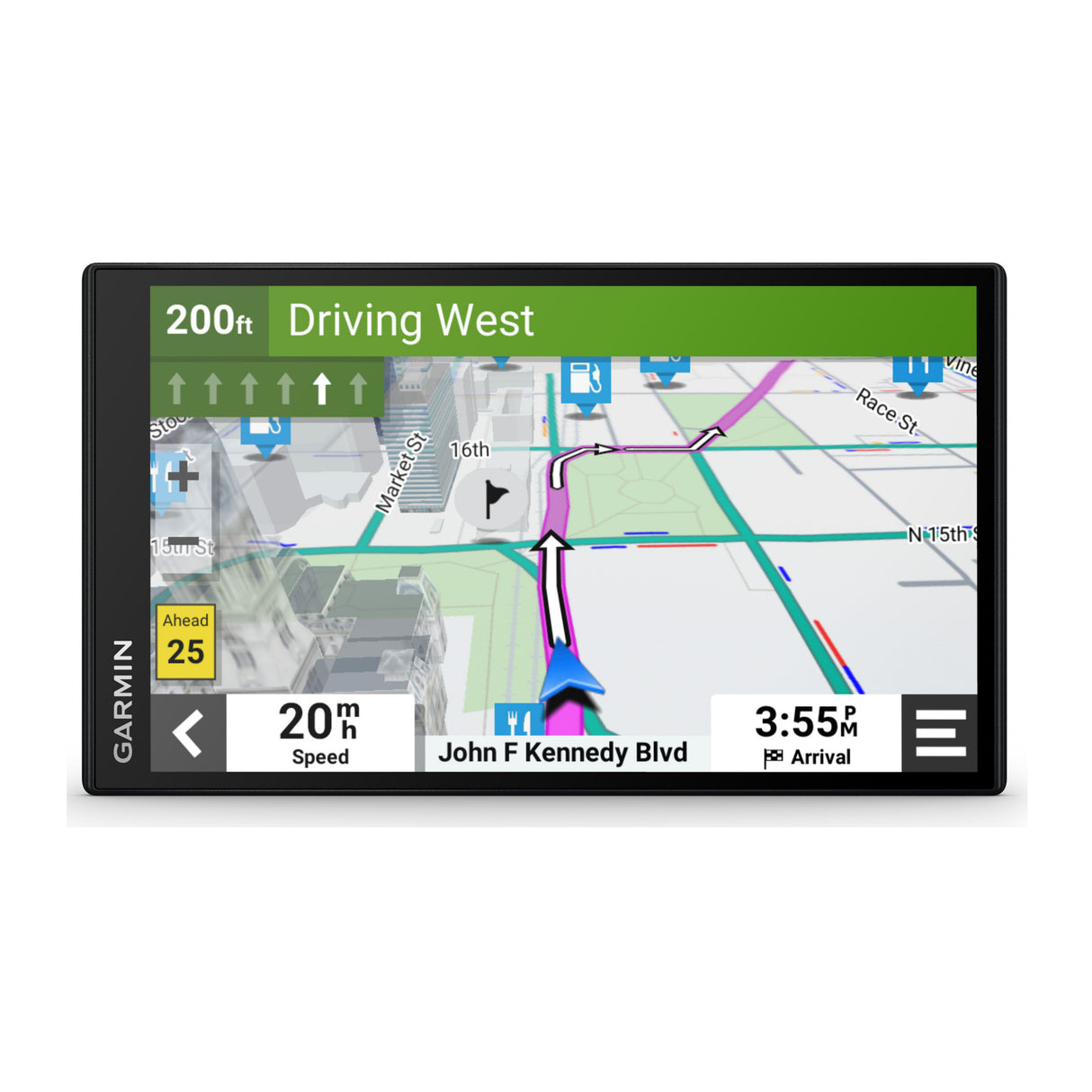 Garmin DriveSmart 76 GPS Navigation System with GPS Navigator Accessory Bundle