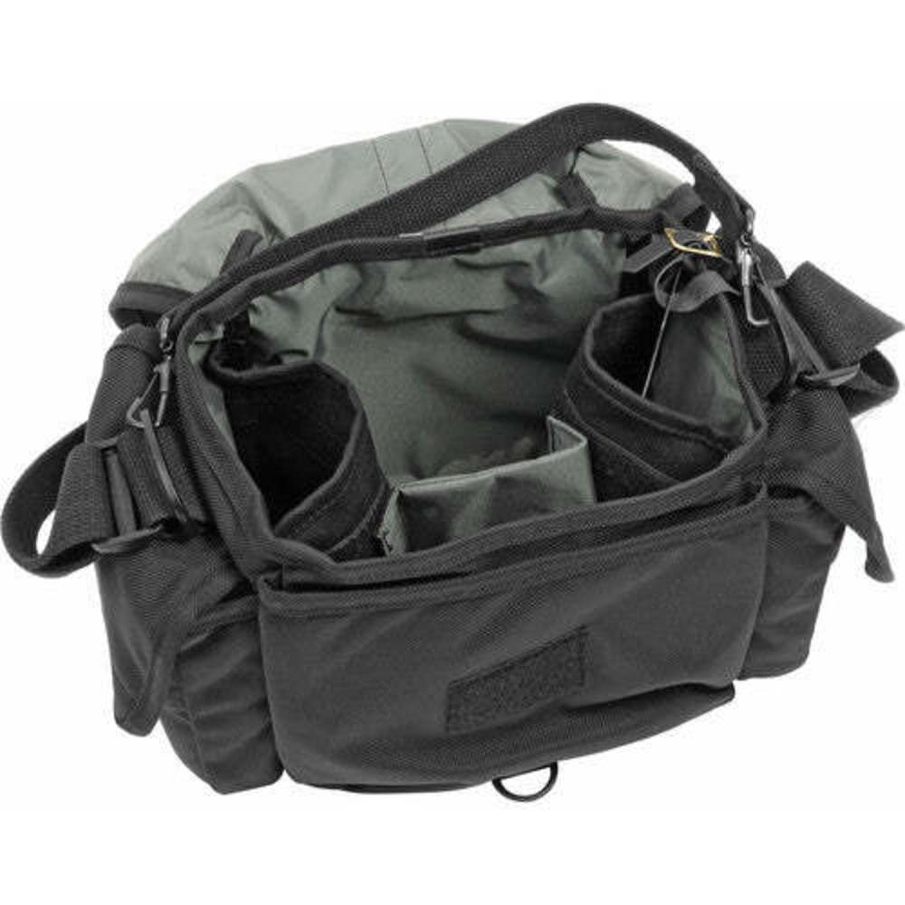 Domke F-3X Ballistic Shoulder Bag with Nine Compartments and Removable Padded Partition Wall (Black)