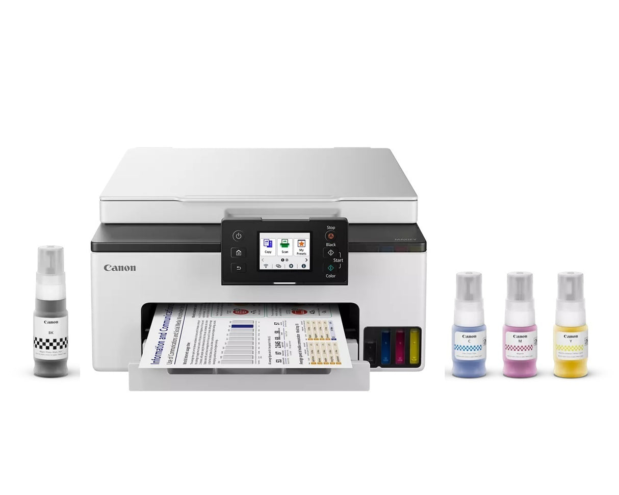 Canon Maxify GX1020 Wireless MegaTank All-In-One Color Inkjet Printer with 2.7-Inch Touchscreen