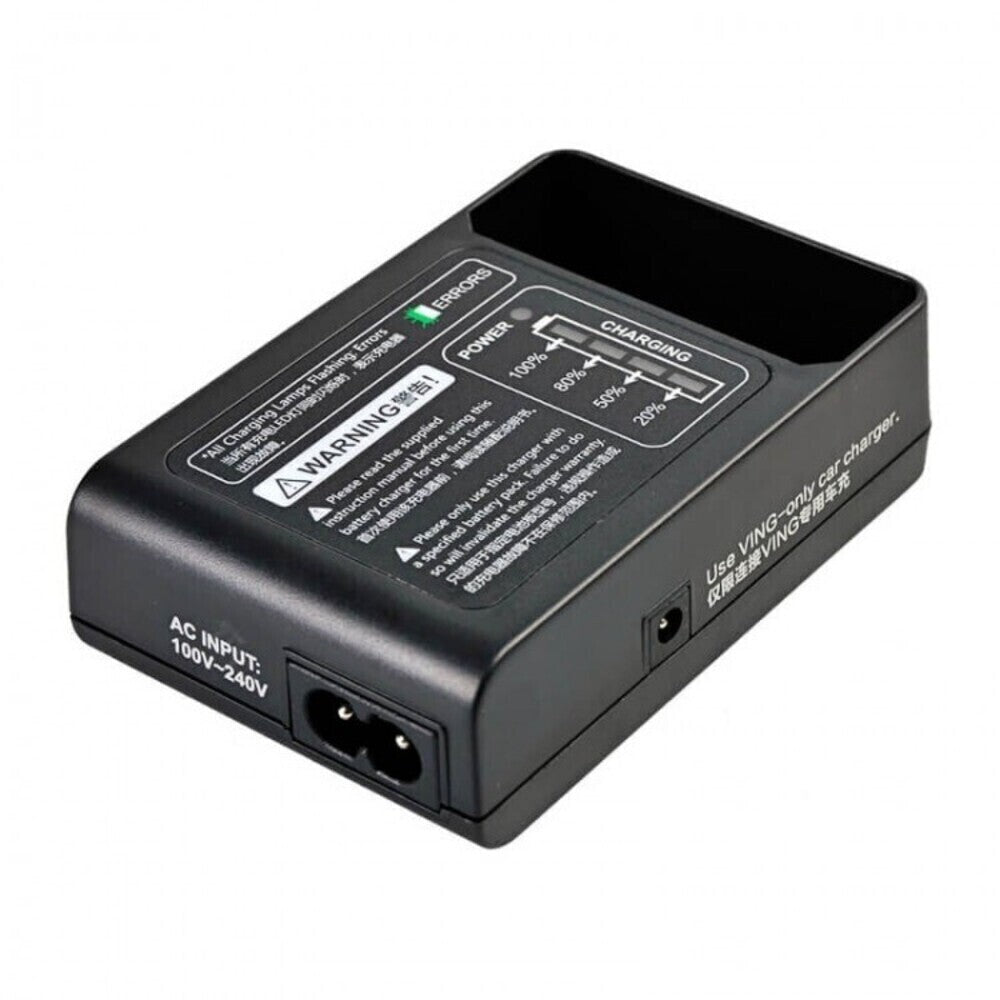 Godox VC-18 Battery Charger for VB-18 with 2000mAh Capacity and LED Charge Indicator