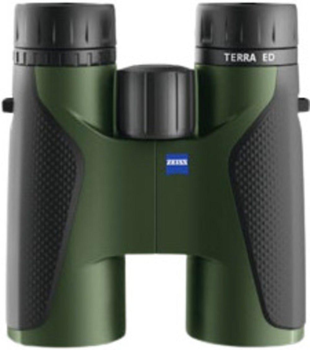 Zeiss Terra ED 8x42 Waterproof Binoculars with Anti-Reflective Coating (Black/Gray) Bundle
