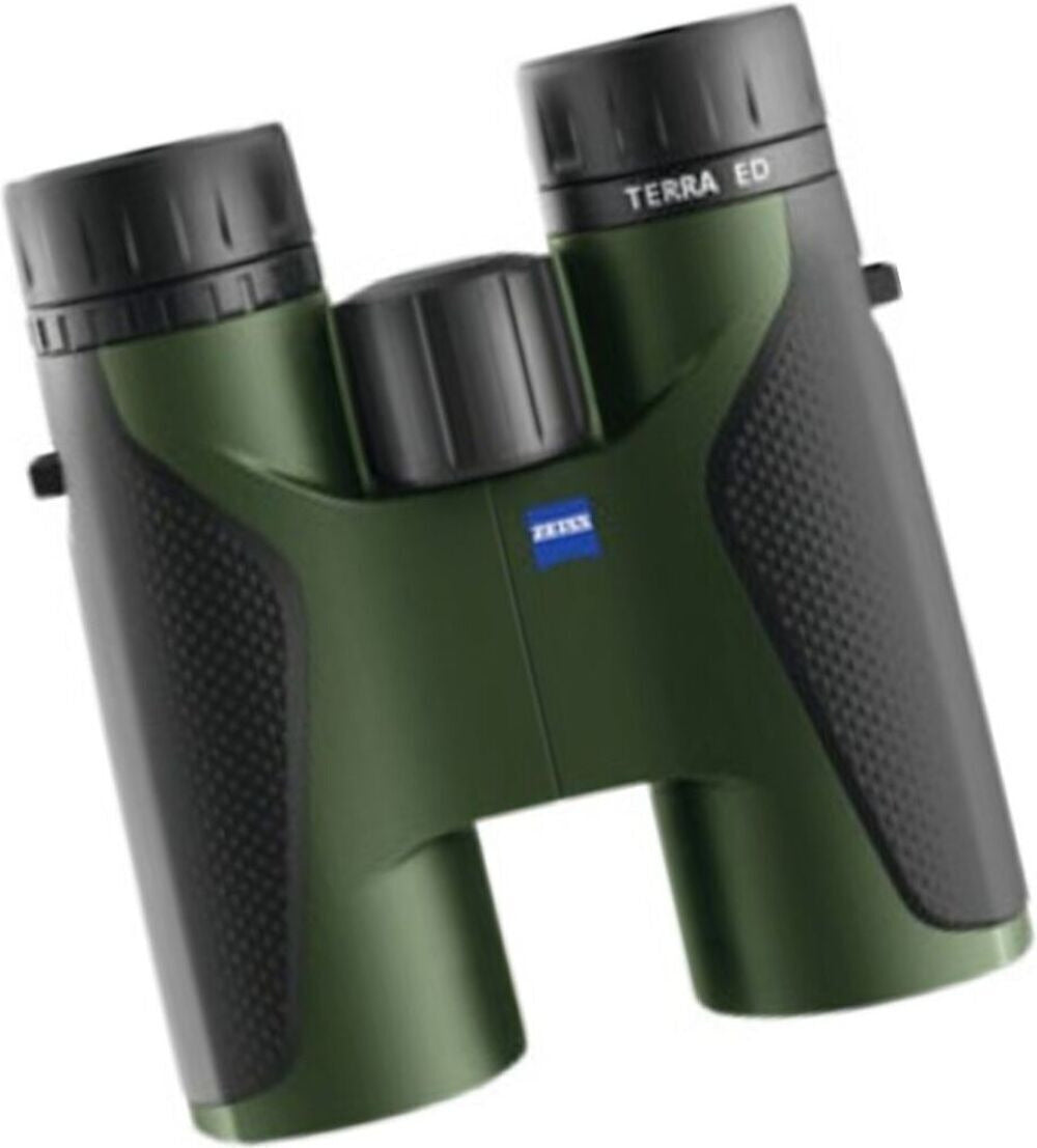 Zeiss Terra ED 8x42 Waterproof Binoculars with Anti-Reflective Coating (Black/Gray) Bundle