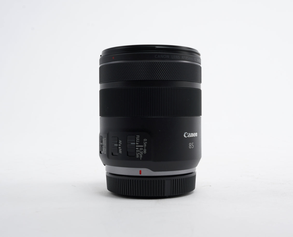 Canon RF 85mm f/2 Macro IS STM Lens (Used)