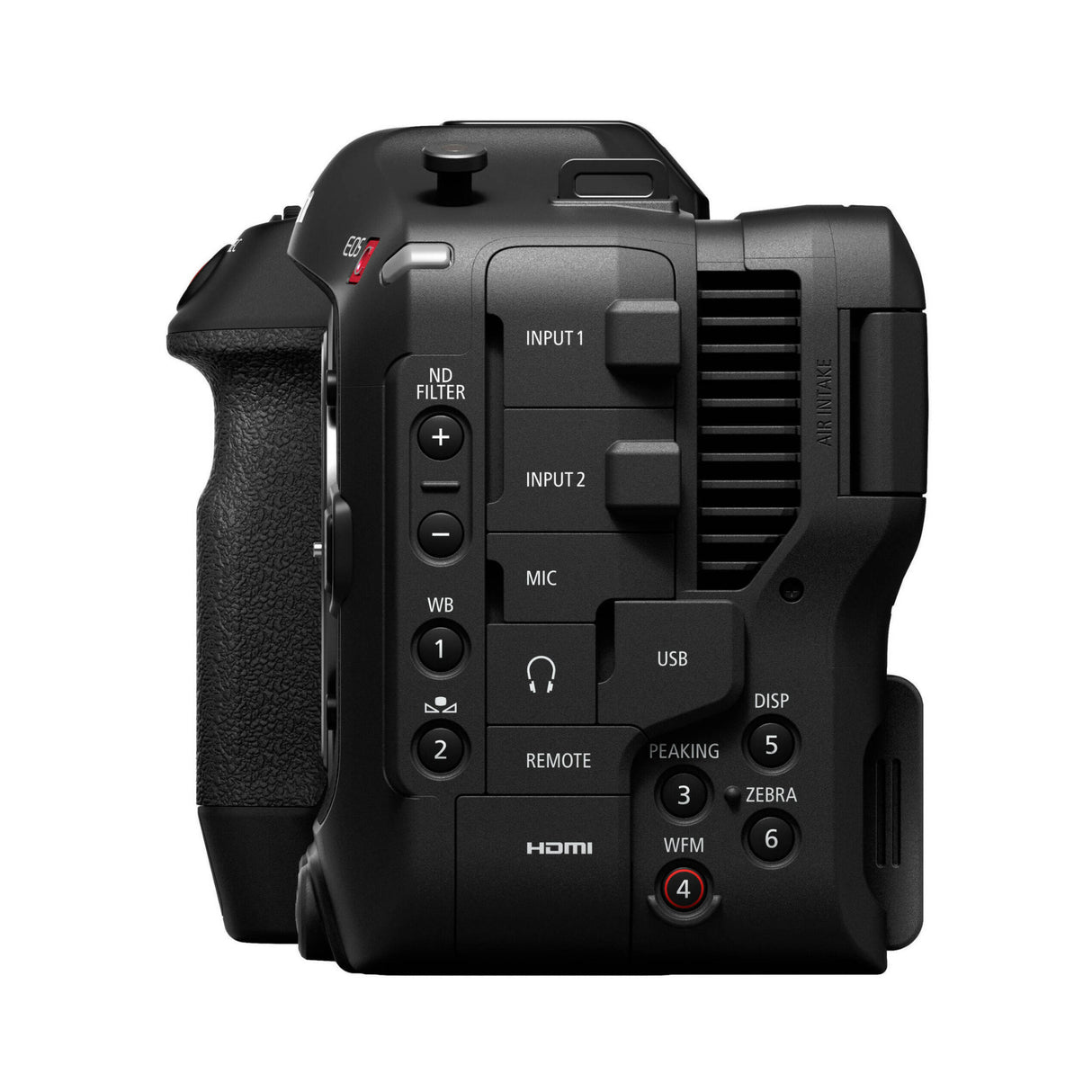 Canon EOS C70 RF Mount 4K 35MM DGO Sensor Cinema Camera Body with ND Filters and CMOS Autofocus