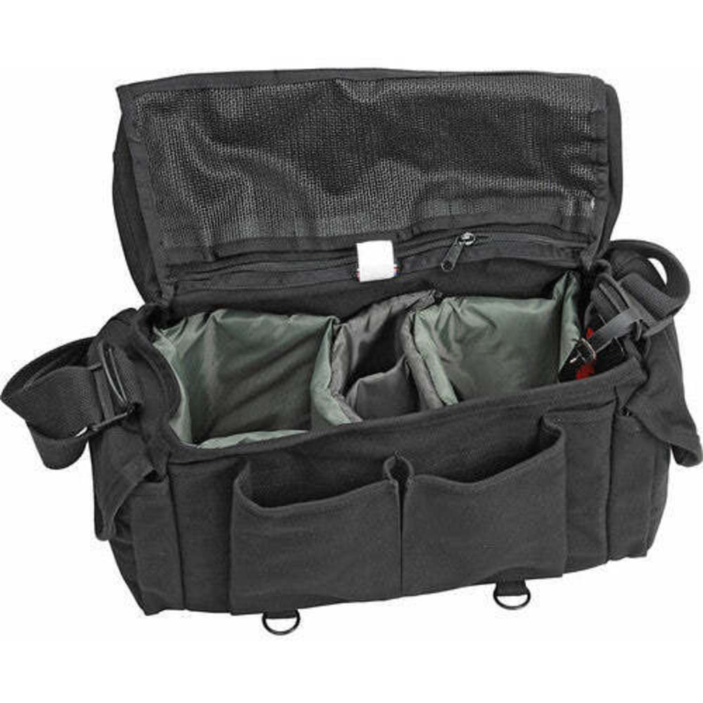 Domke F-7 Double AF Canvas Shoulder Bag for Two SLR Camera Setups with Adjustable Closures (Black)