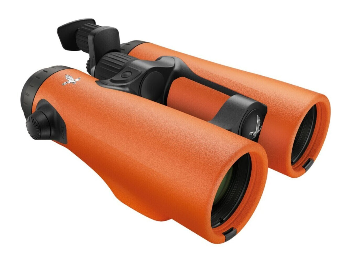 SWAROVSKI OPTIK EL Range 10x42 Orange Binocular with Forehead Rest for EL Range Binoculars Bundle