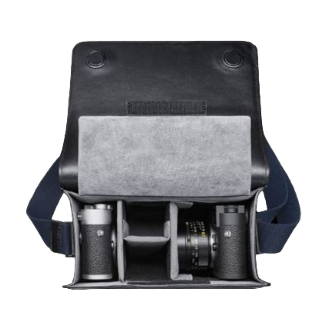 Leica Bag M - System, Black Leather