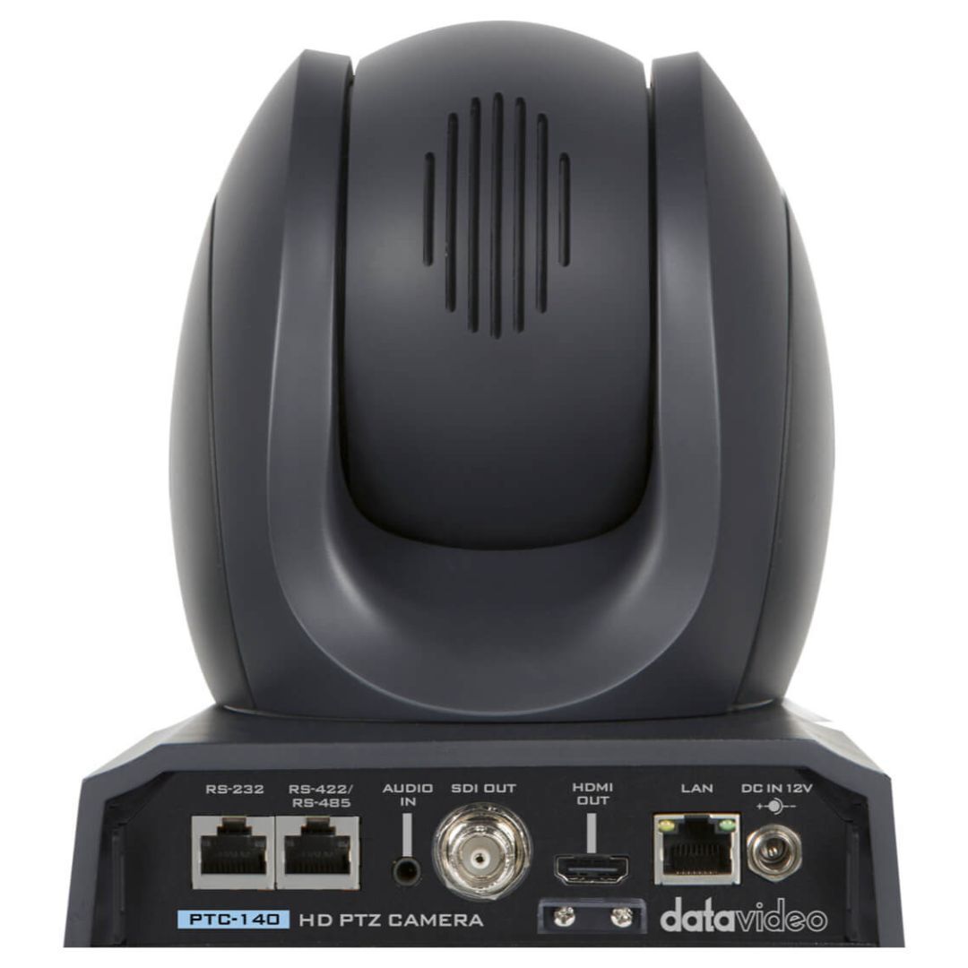 Datavideo PTC-140 HD, SD-SDI and HDMI PTZ Camera with 20x Optical Zoom and 54-Degree View (Black)