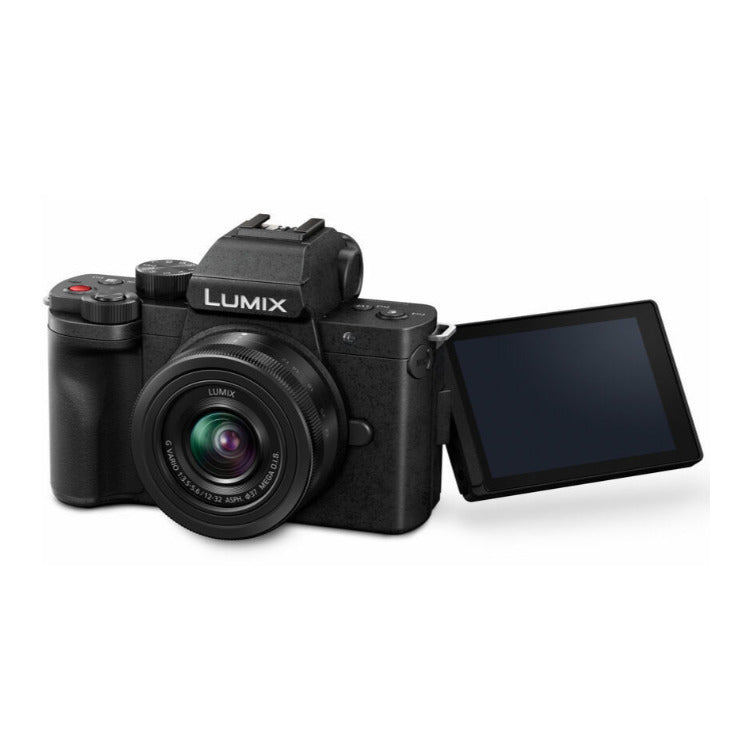Panasonic LUMIX G100 4K Mirrorless Vlogging Camera with 12-32mm Lens
