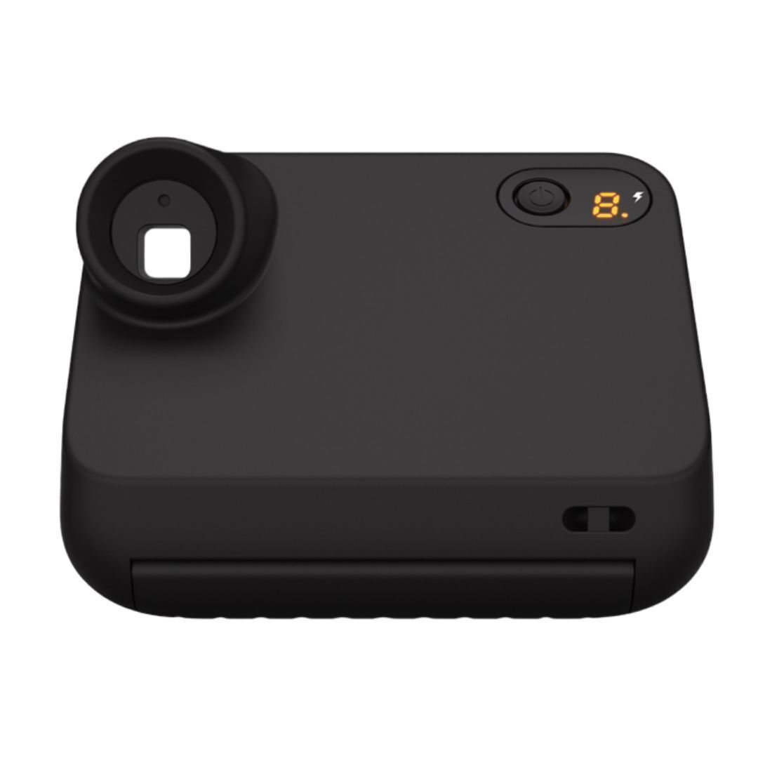 Polaroid Go Generation 2 Instant Camera with Selfie Mirror, Self-Timer, and Double Exposure (Black)