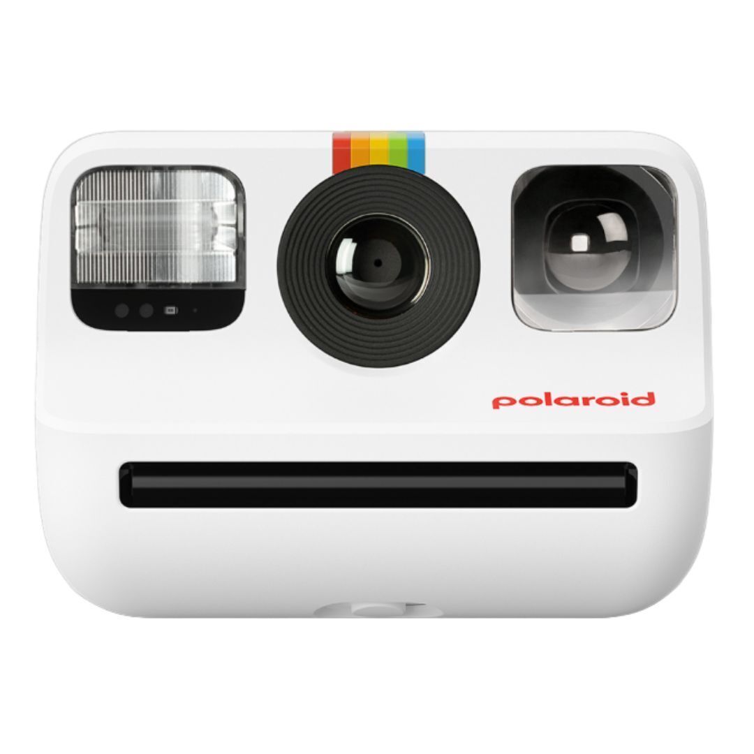 Polaroid Go Generation 2 Instant Camera with Selfie Mirror, Self-Timer, and Double Exposure (White)