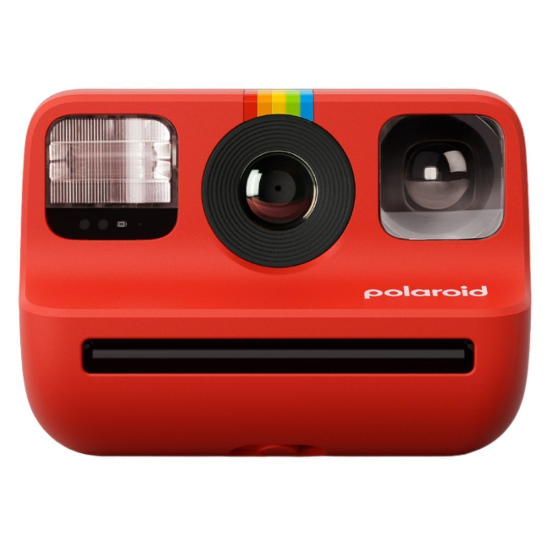 Polaroid Go Generation 2 Instant Camera with Selfie Mirror, Self-Timer, and Double Exposure (Red)