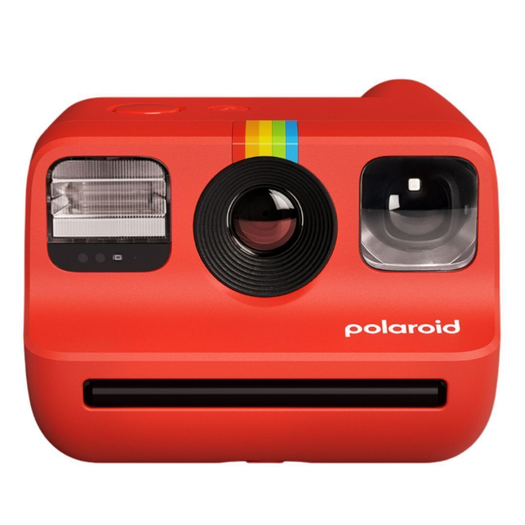 Polaroid Go Generation 2 Instant Camera with Selfie Mirror, Self-Timer, and Double Exposure (Red)