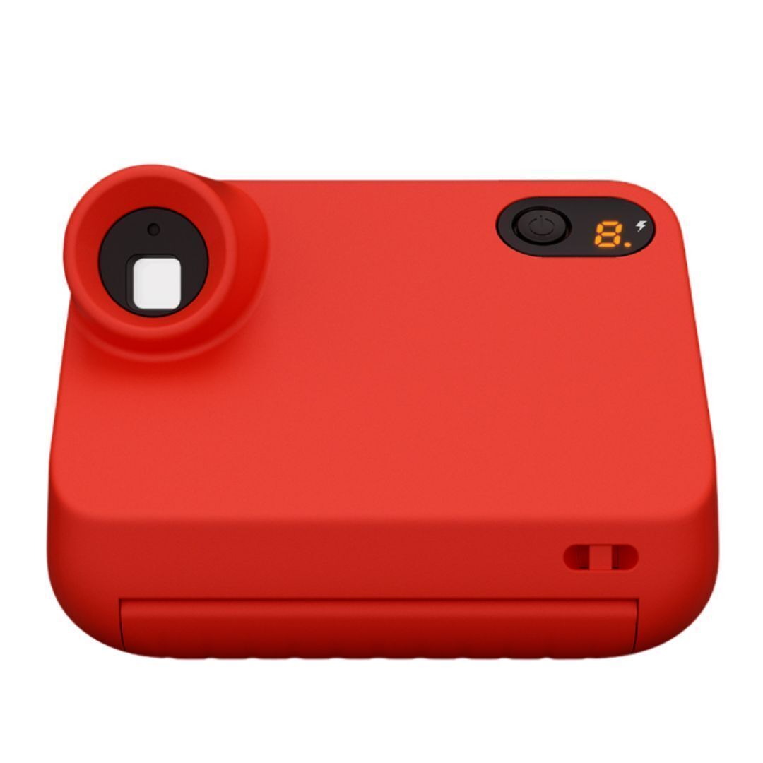 Polaroid Go Generation 2 Instant Camera with Selfie Mirror, Self-Timer, and Double Exposure (Red)
