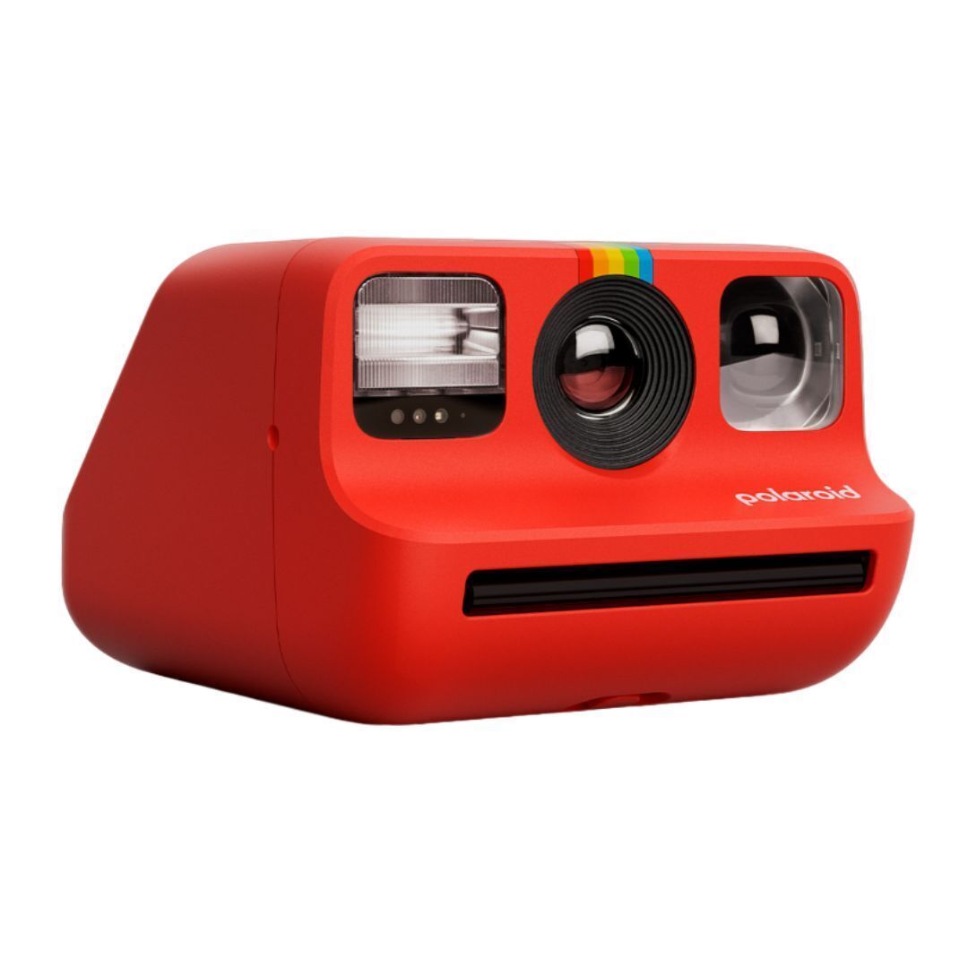 Polaroid Go Generation 2 Instant Camera with Selfie Mirror, Self-Timer, and Double Exposure (Red)