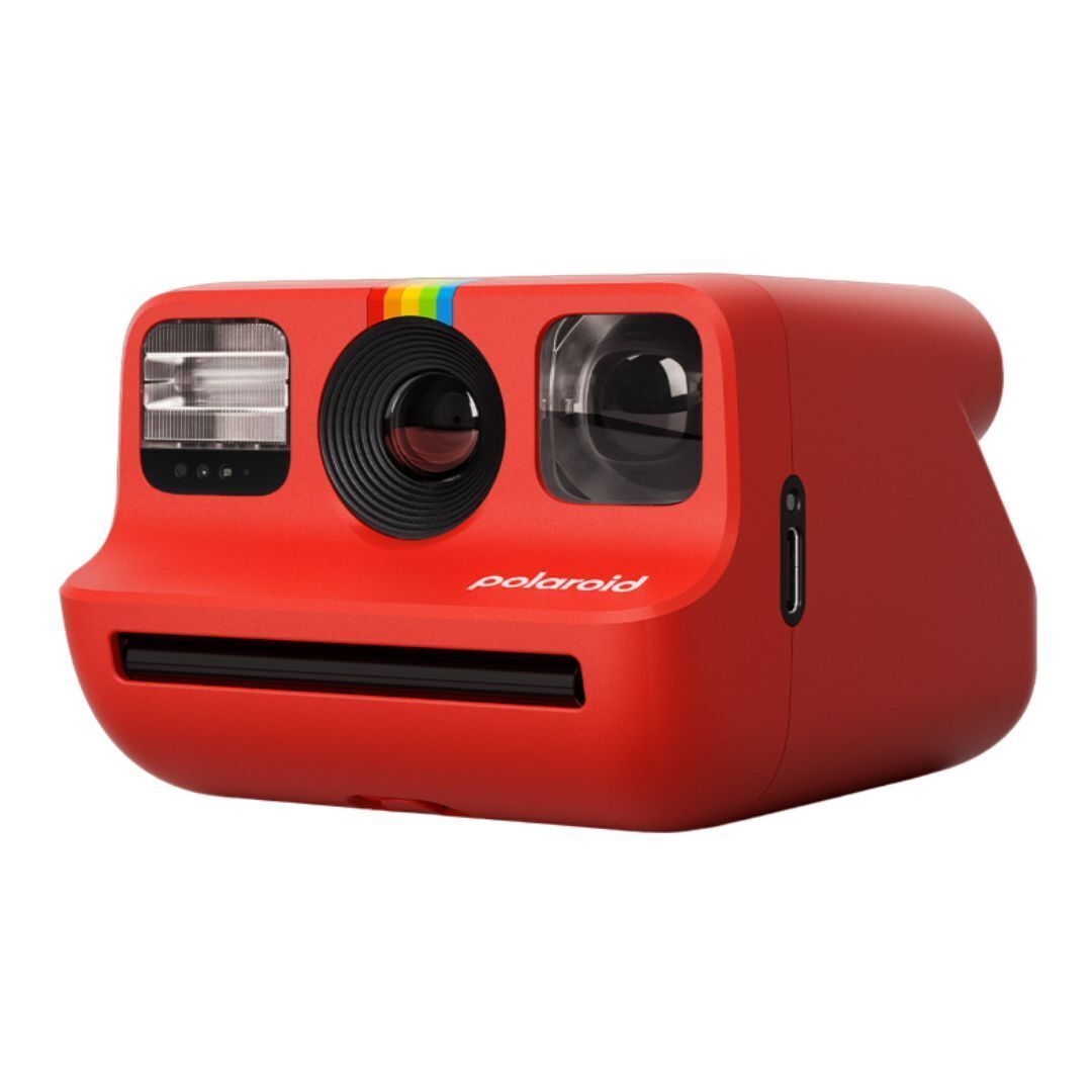 Polaroid Go Generation 2 Instant Camera with Selfie Mirror, Self-Timer, and Double Exposure (Red)