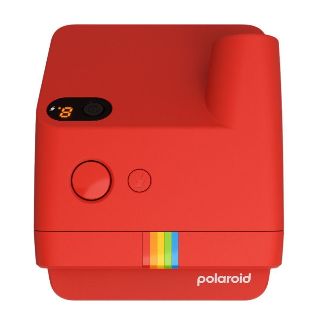 Polaroid Go Generation 2 Instant Camera with Selfie Mirror, Self-Timer, and Double Exposure (Red)
