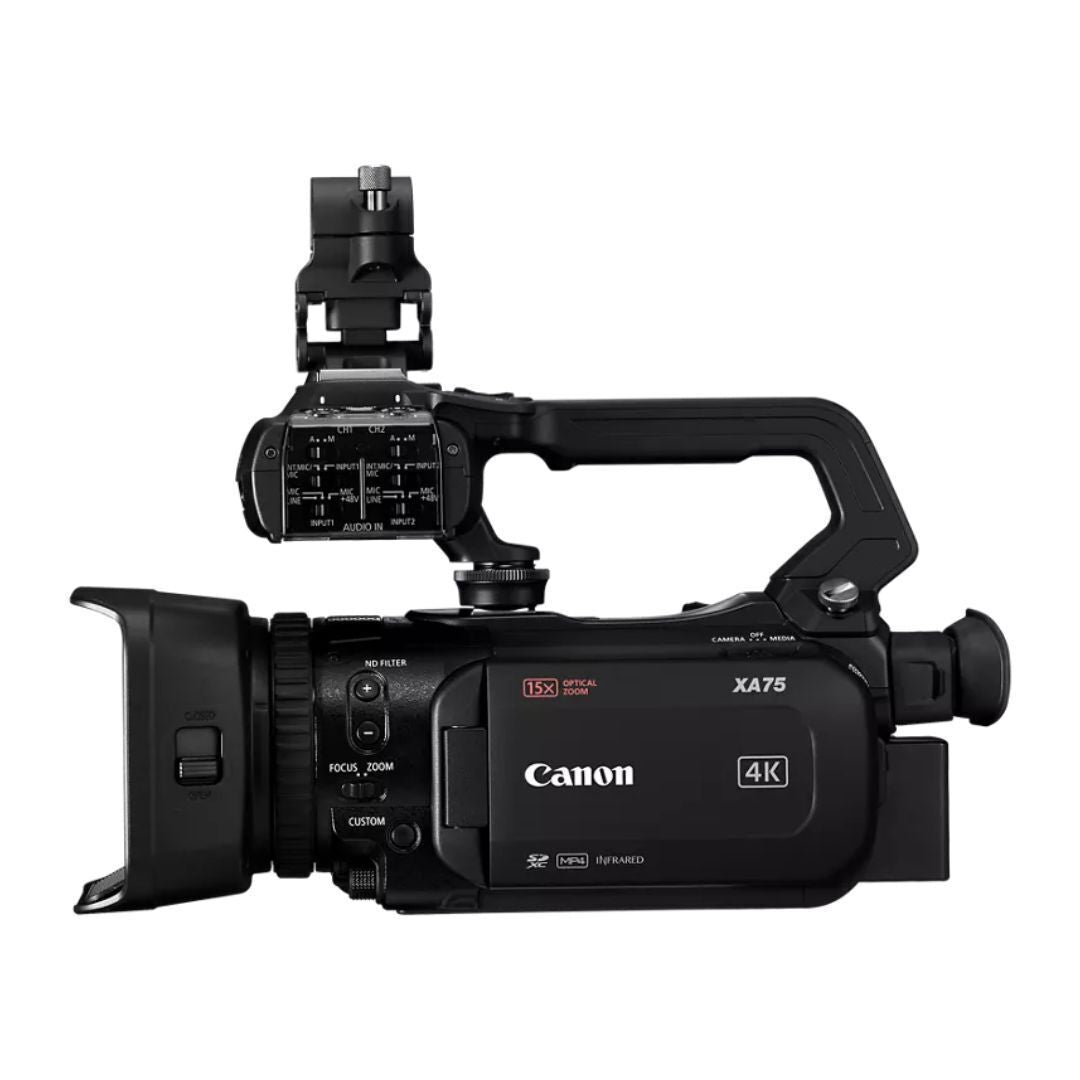Canon XA75 UHD 4K30 Camcorder with Dual-Pixel Autofocus (Open Box)