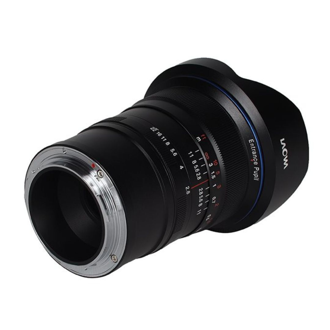 Laowa 12 mm f/2.8 Zero-D Lens with Ultra-Wide Angle View and 0.2x Macro Power for Canon RF (Black)