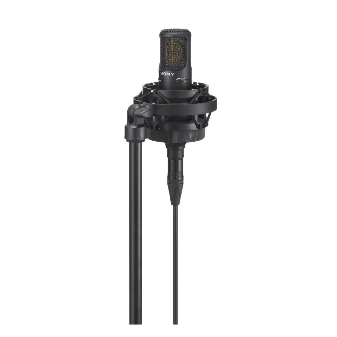 Sony Media C-80 Unidirectional Studio Condenser Microphone with Advanced Capsule Technology