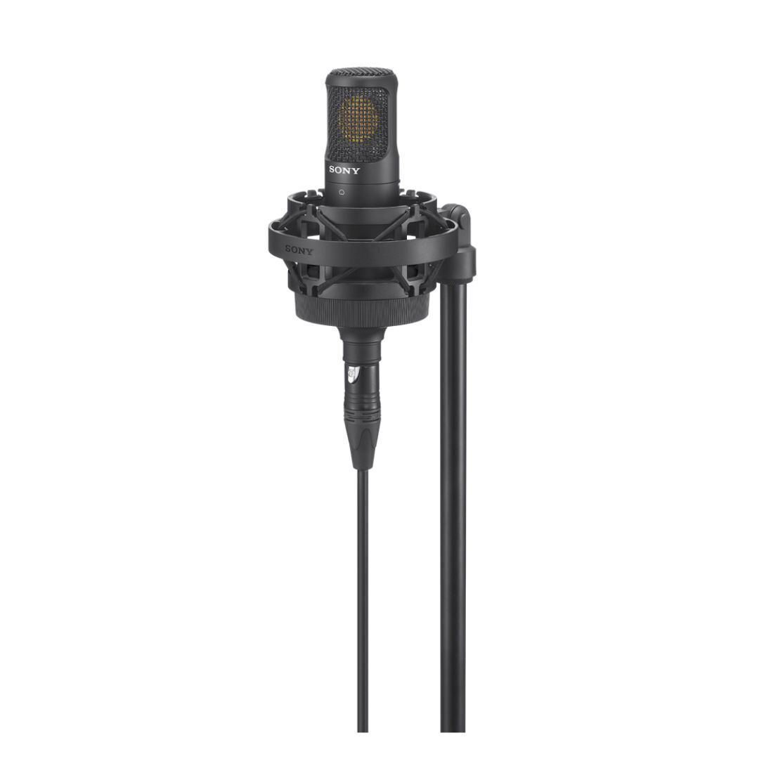 Sony Media C-80 Unidirectional Studio Condenser Microphone with Advanced Capsule Technology