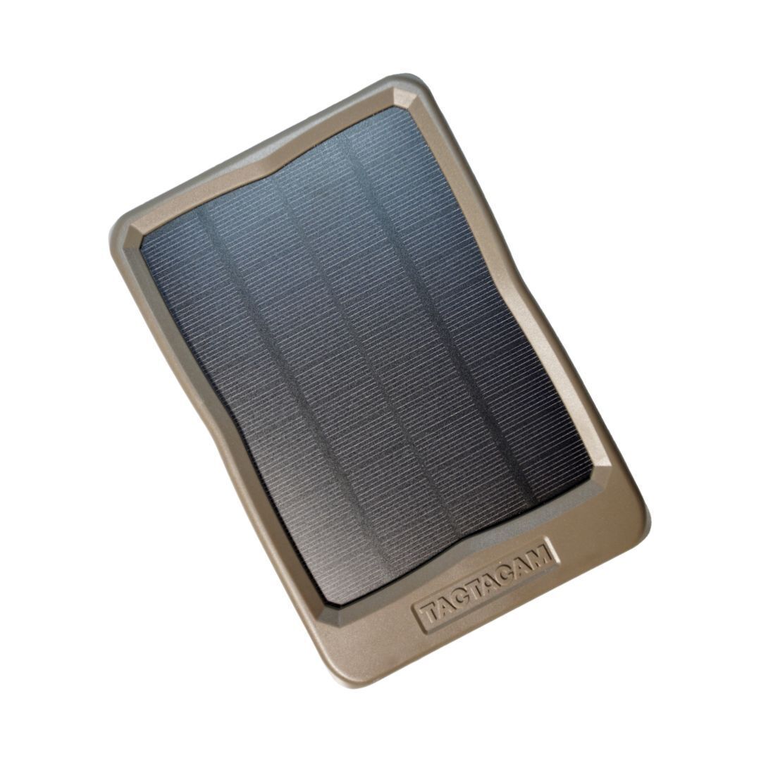 Tactacam 12V External Solar Panel with Integrated Rechargeable Lithium System