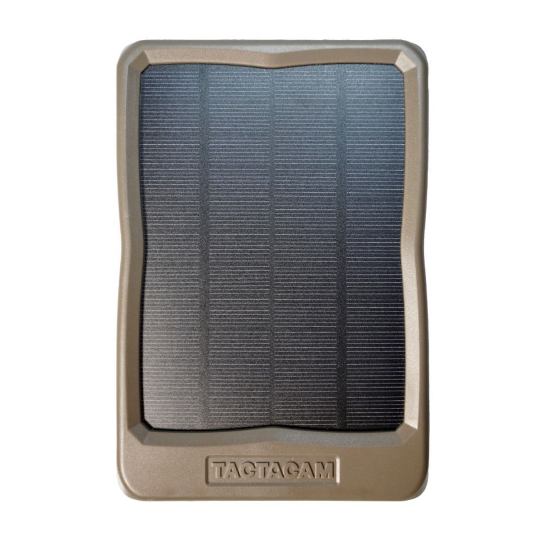 Tactacam 12V External Solar Panel with Integrated Rechargeable Lithium System