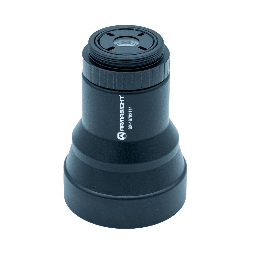 Armasight 6X Lens for PVS-14 with Waterproof Design, Carbon Coating, and Lightweight Body (Black)