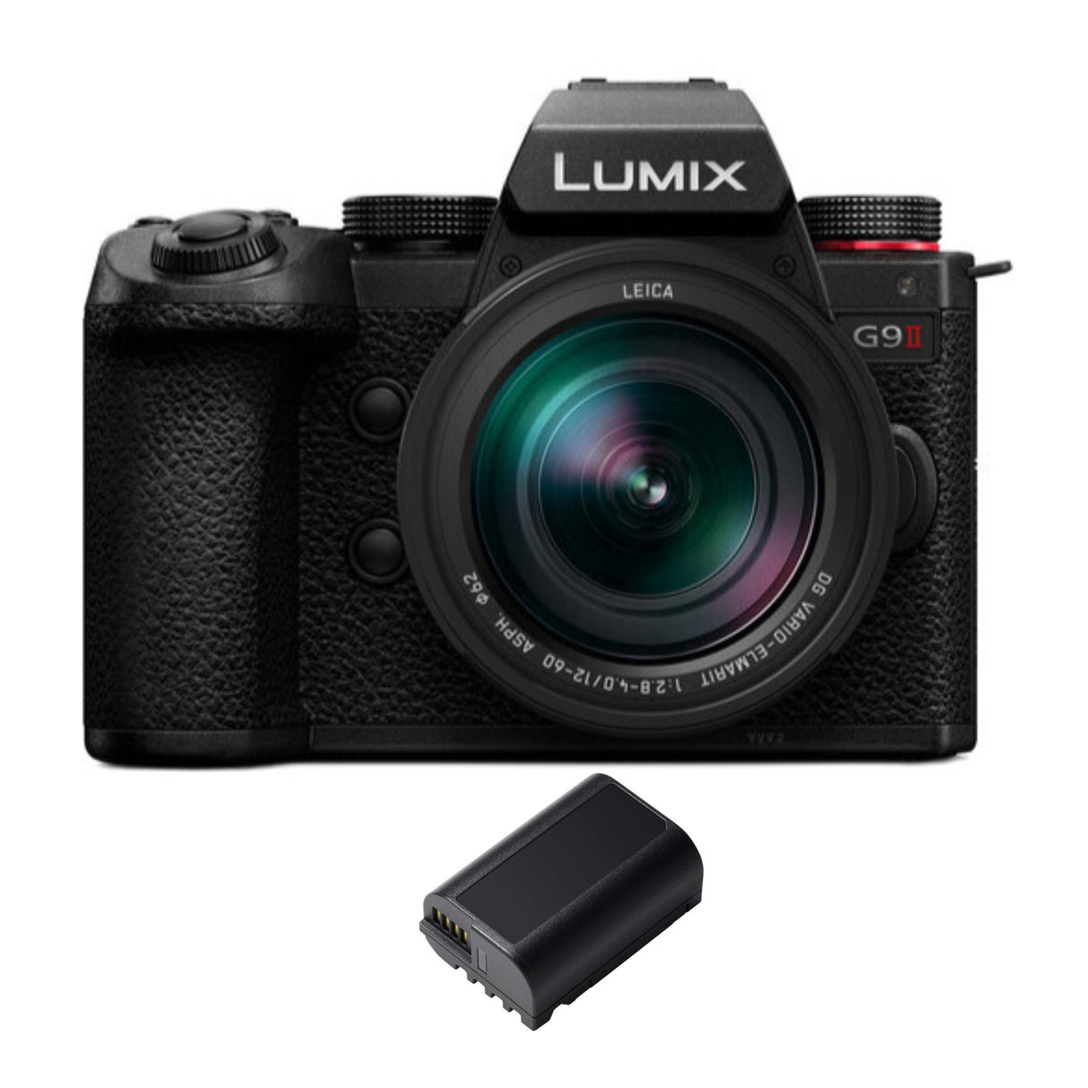 Panasonic Lumix G9 II 25.2MP Mirrorless Camera 12-60mm Lens Kit with Battery