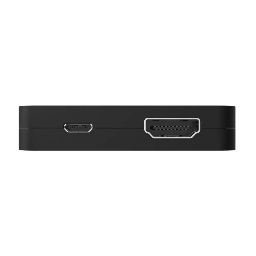 BZBGEAR 2x1 8K60 UHD Ultra-Slim HDMI 2.1 Switcher with EDID Management and Built-In Equalizer