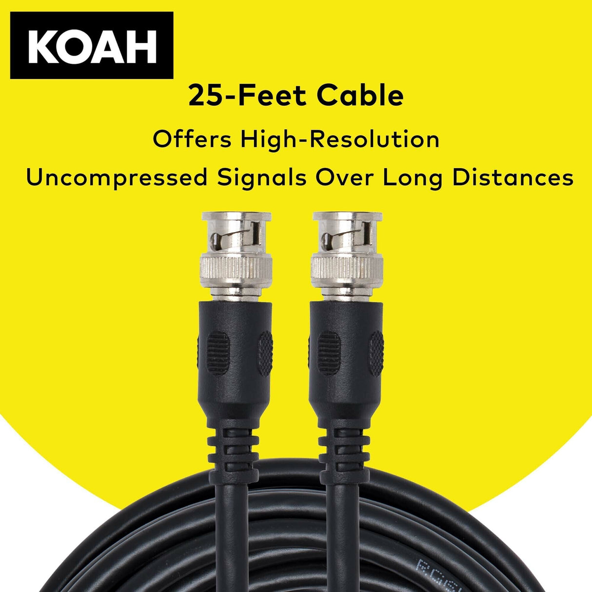 Koah Pro 25-Feet SDI Video Cable (BNC to BNC)