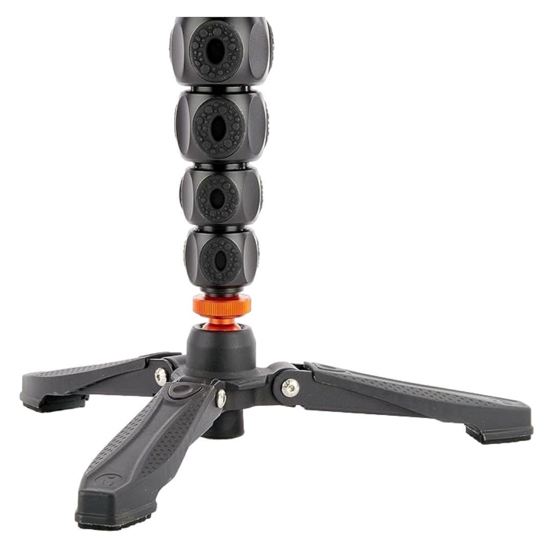 3 Legged Thing Legends Alana Carbon Fiber Travel-Friendly Monopod Kit with Docz (Darkness)