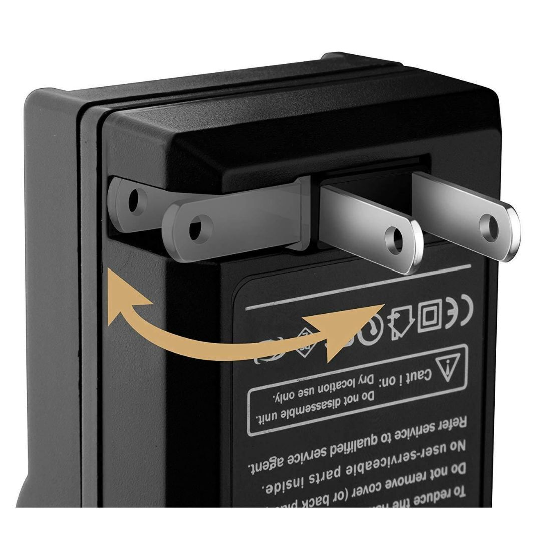 GVM NPF 750 Li-ion 4400mAh 7.2V Replacement Battery and Charger (2-Pack)